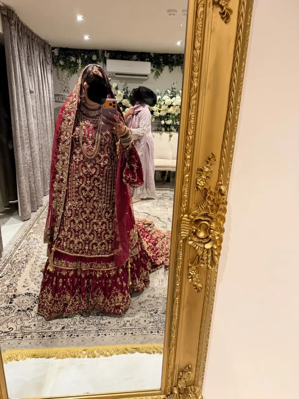 Bridal Lehenga - Heavy Embroidery and Long Trail — image 1