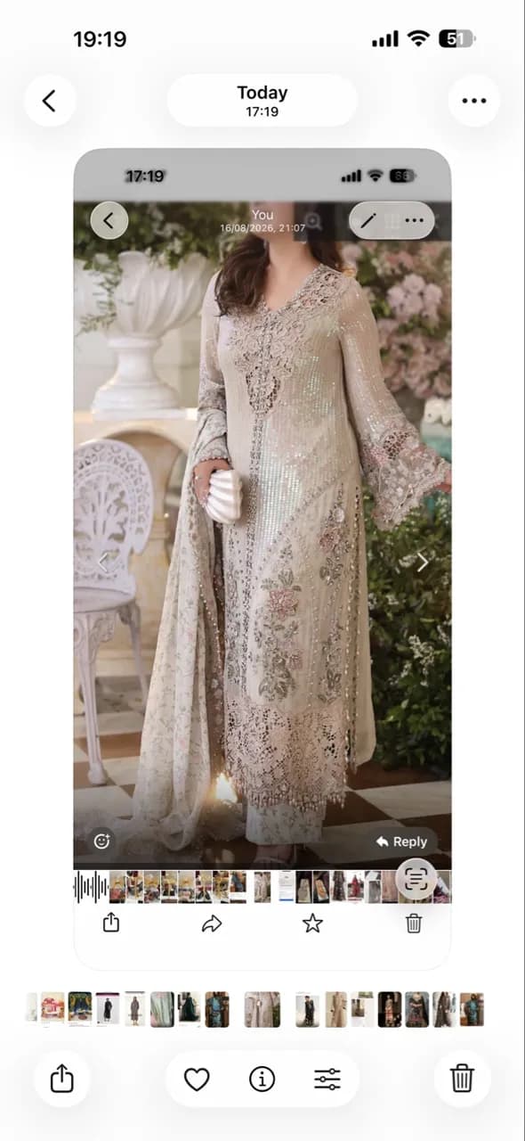 Original Maria b chiffon — image 1