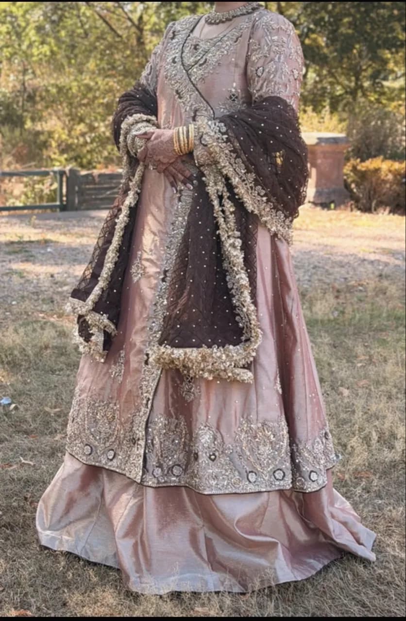 Aiqah’s Coral peach piece outfit — image 1
