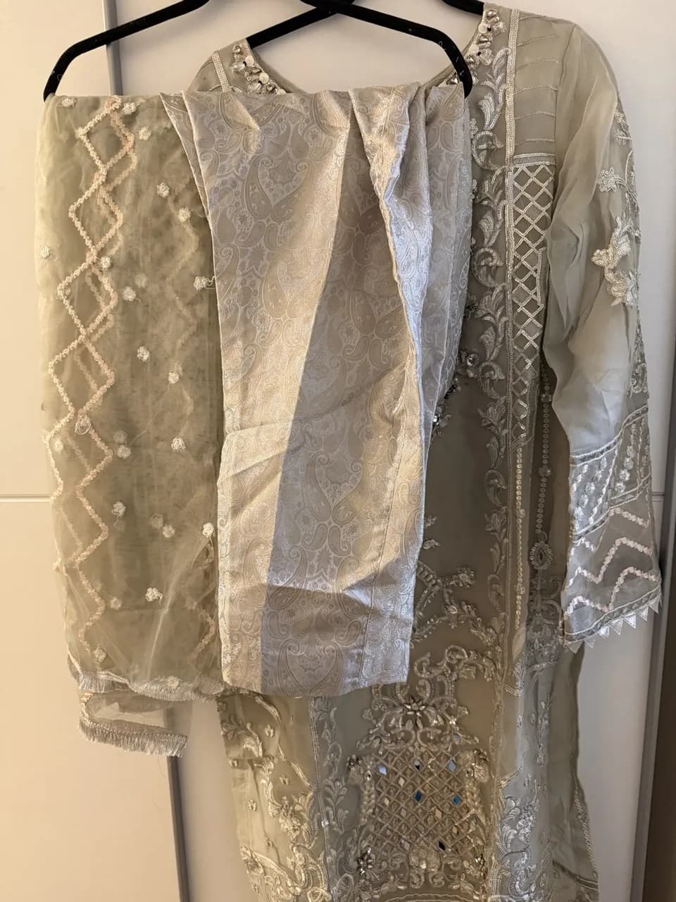 long kameez trouser suit — image 1
