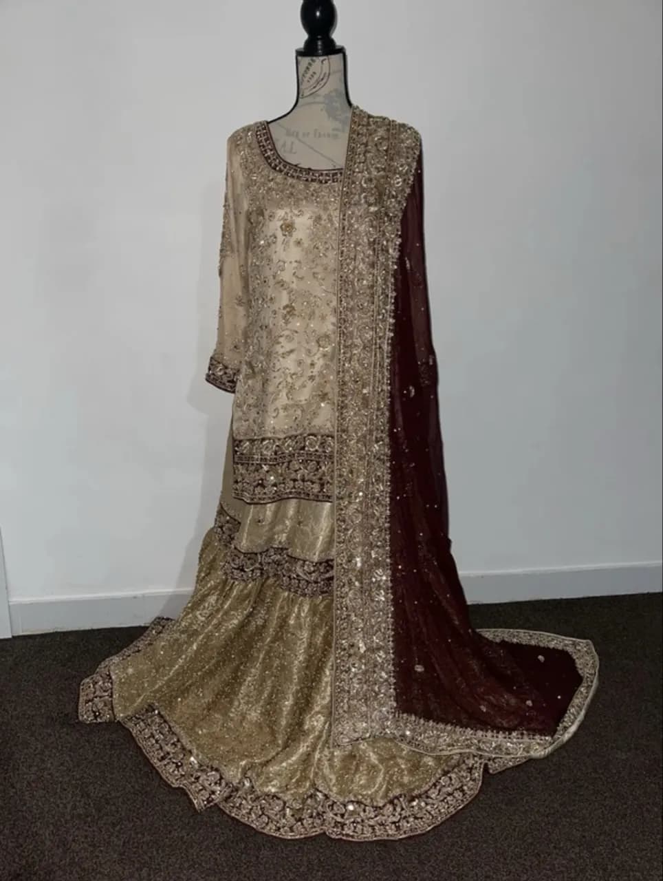 Pakistani Bridal Lehenga / Sharara