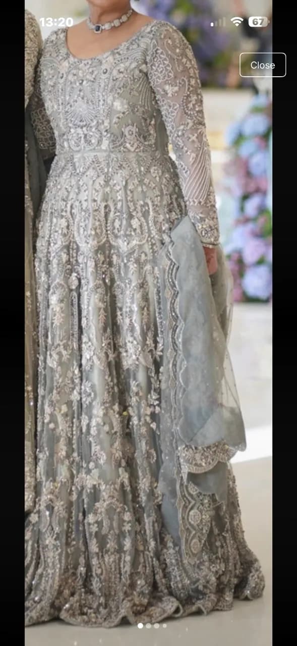 Bridal heavy maxi dress — image 1