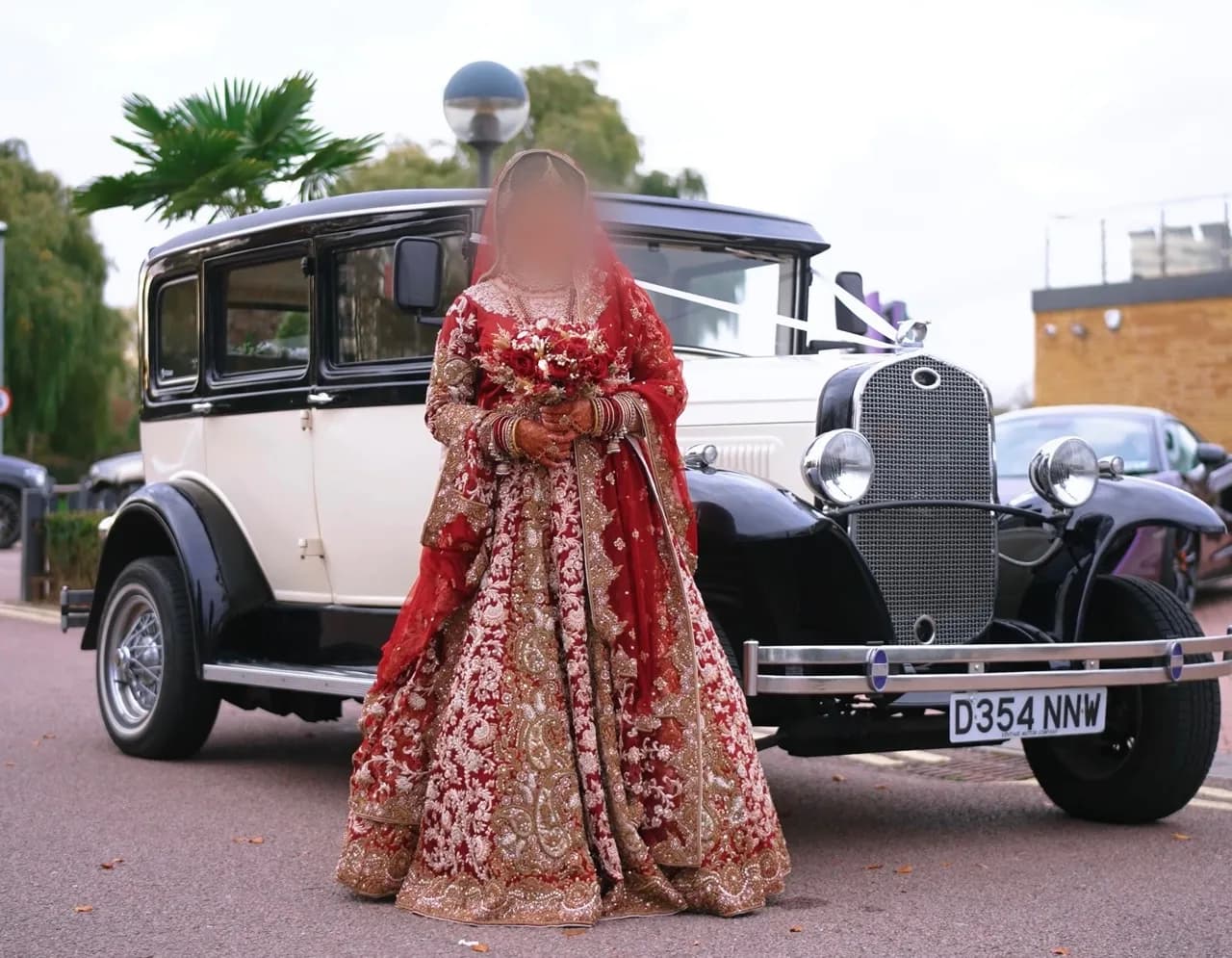 Bridal red Lehengha- Heavy Embroidery