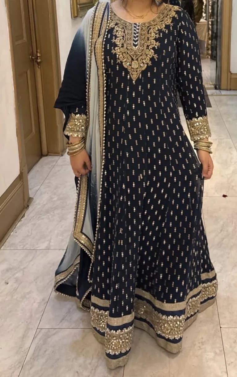 blue gown from Shiffons — image 1