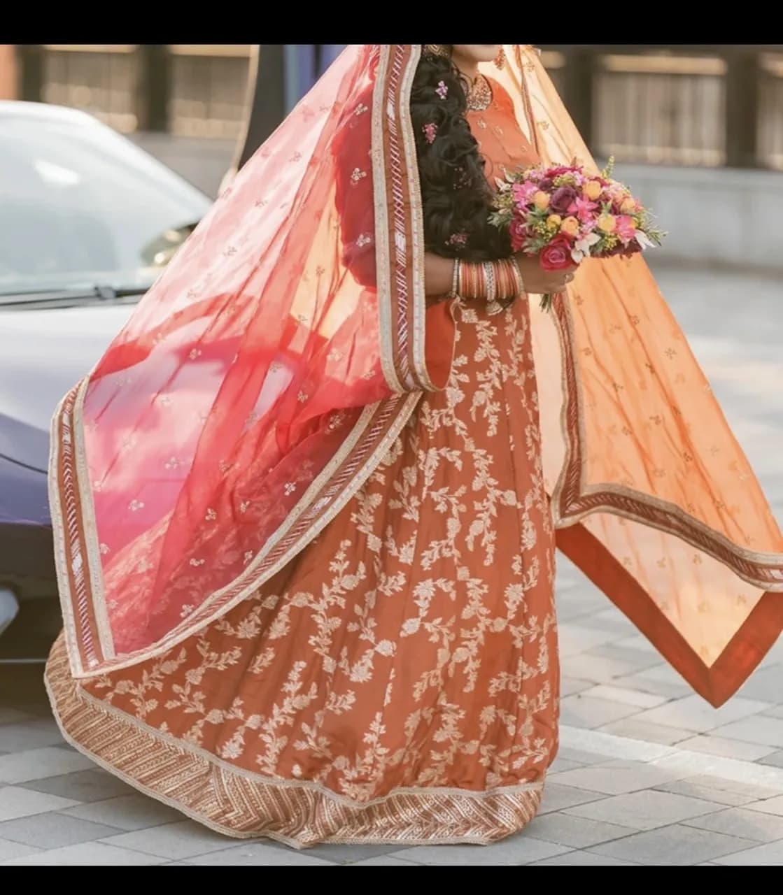 Mehndi/ Sangeet lengha — image 1