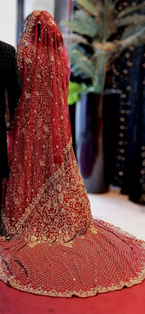 Bridal Red Lehenga Heavy embroidered