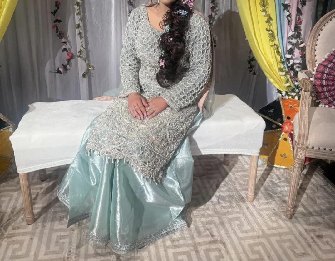 Bridal mehndhi outfit — image 1