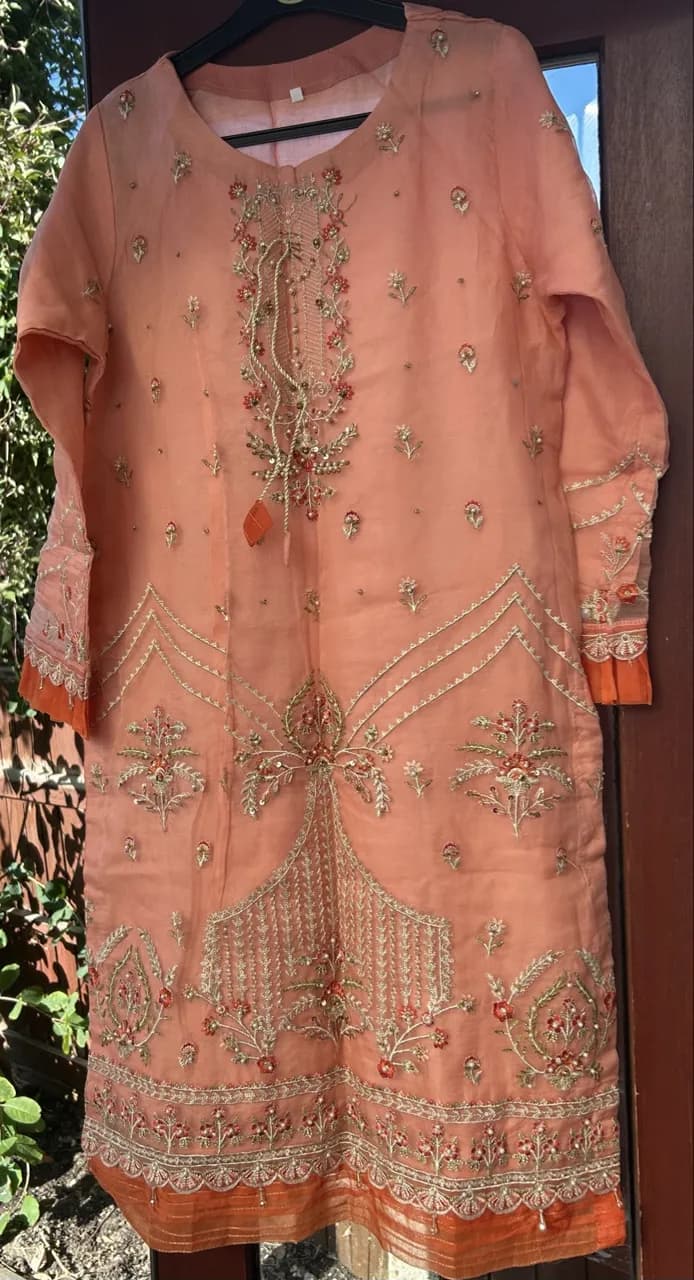 Embroidered salwar kameez — image 1