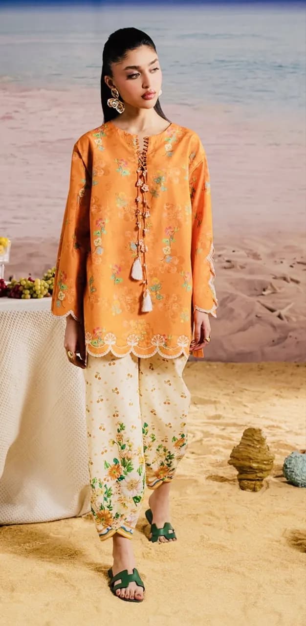 Designer Saira Riwan 2 piece outfit