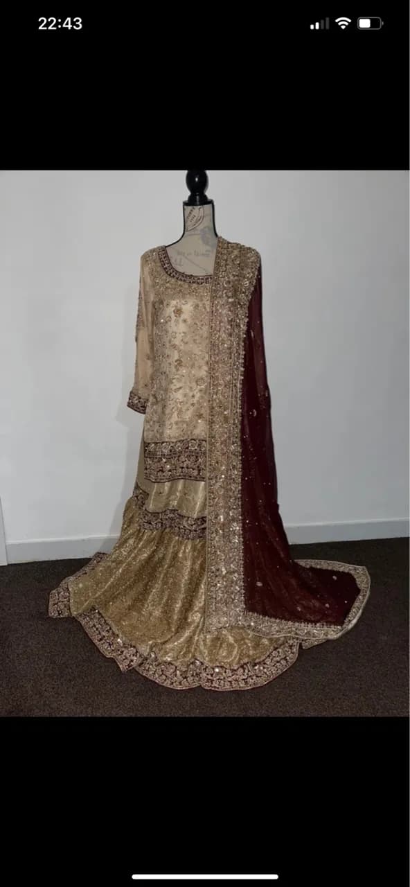 Pakistani Bridal Lehenga / Sharara