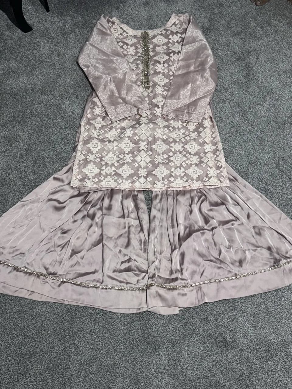 2 piece gharara suit