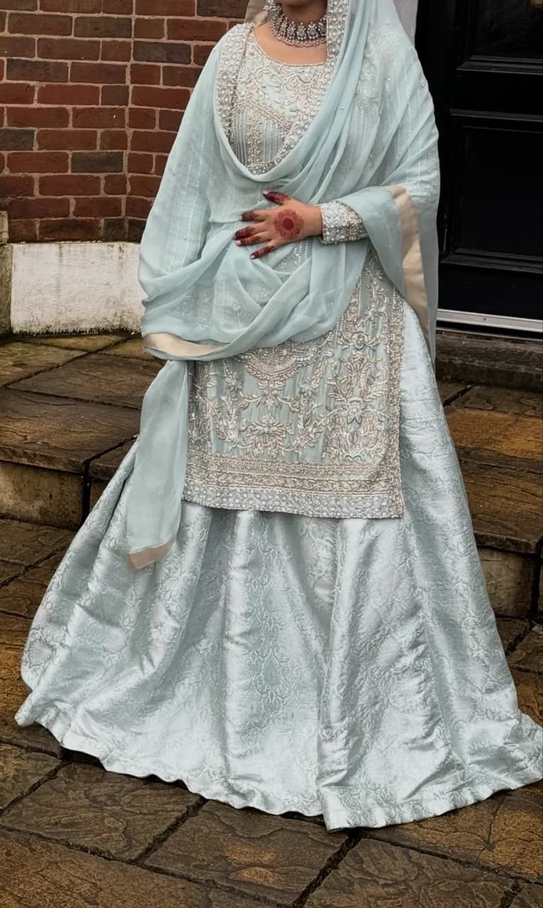 BEAUTIFUL NIKKAH DRESS — image 1