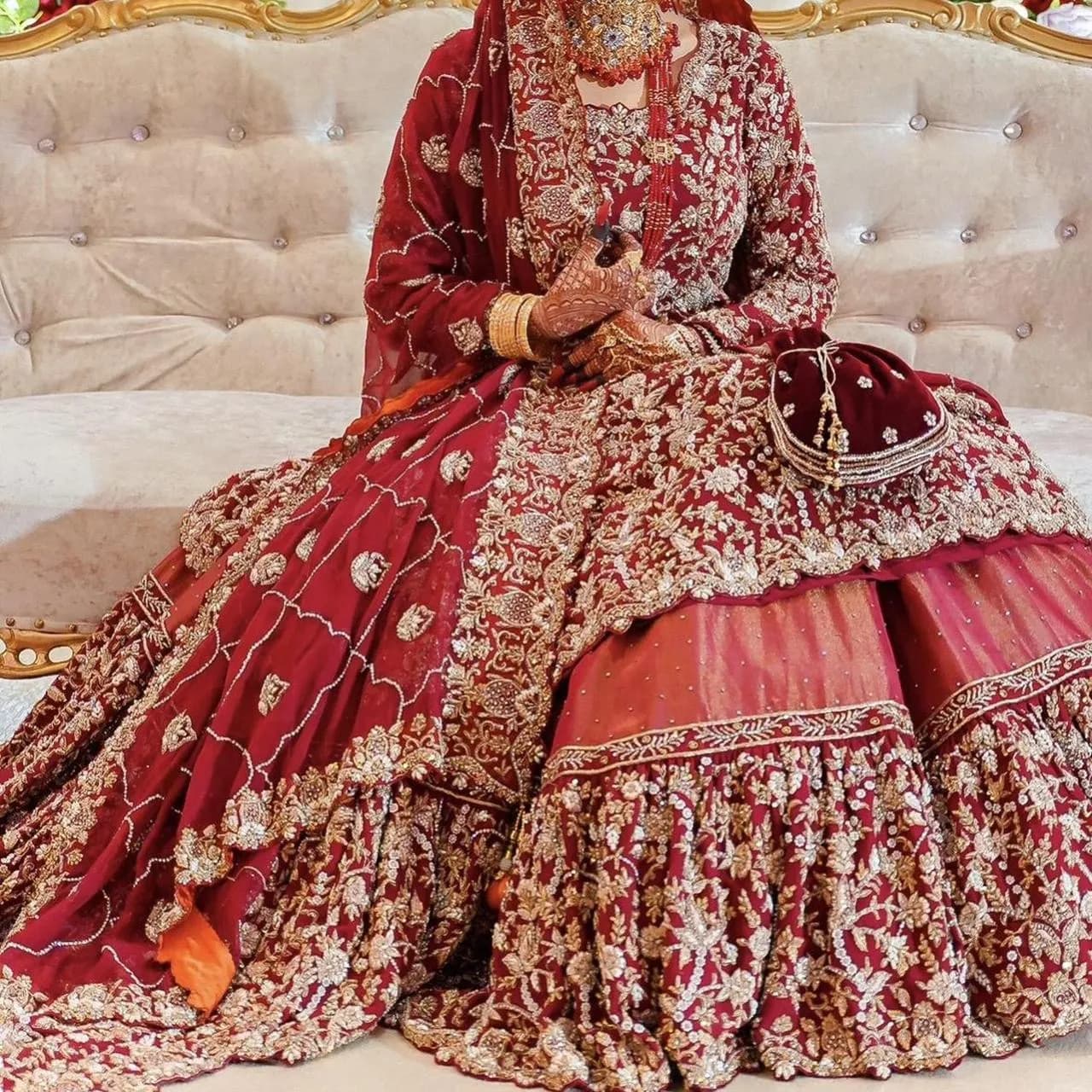 Mongas Bridal Lengha