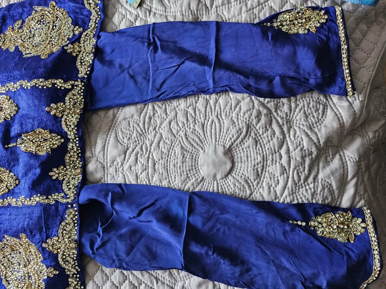 Navy Blue Indian Suit