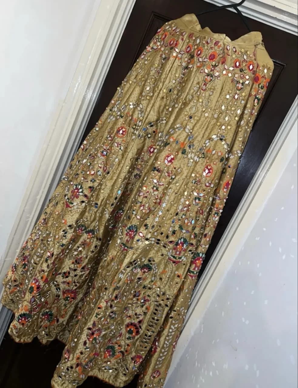 Memsaab Gold Skirt Outfit — image 1