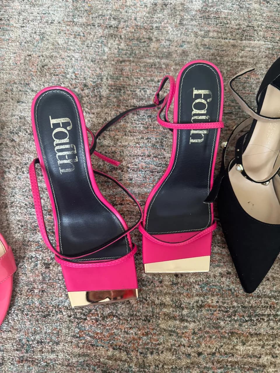 Pink faith shoes size 6