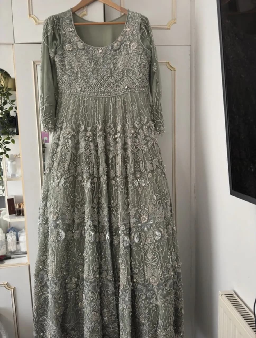 Bridal mint dress - come with dupatta — image 1