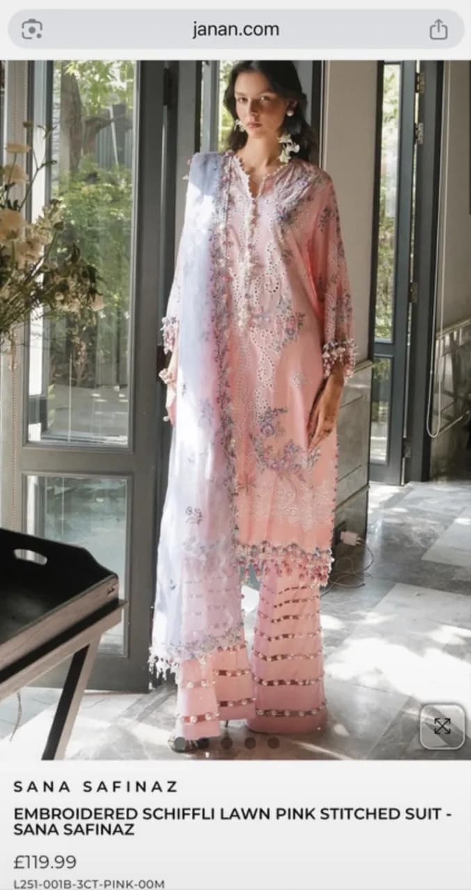 Sana safinaz luxury lawn — image 1