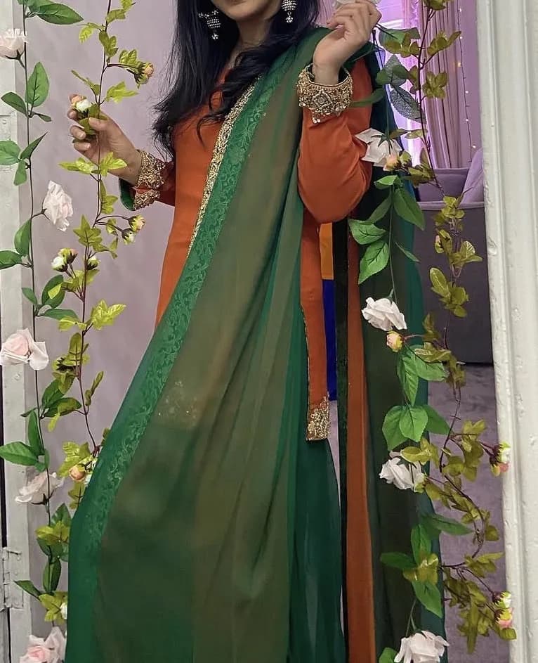 Custom Made Sharara with Waitcoat — image 1