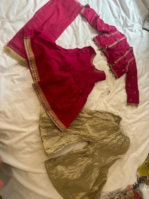 Lovely Maria B girls sharara 4-6 years — image 1