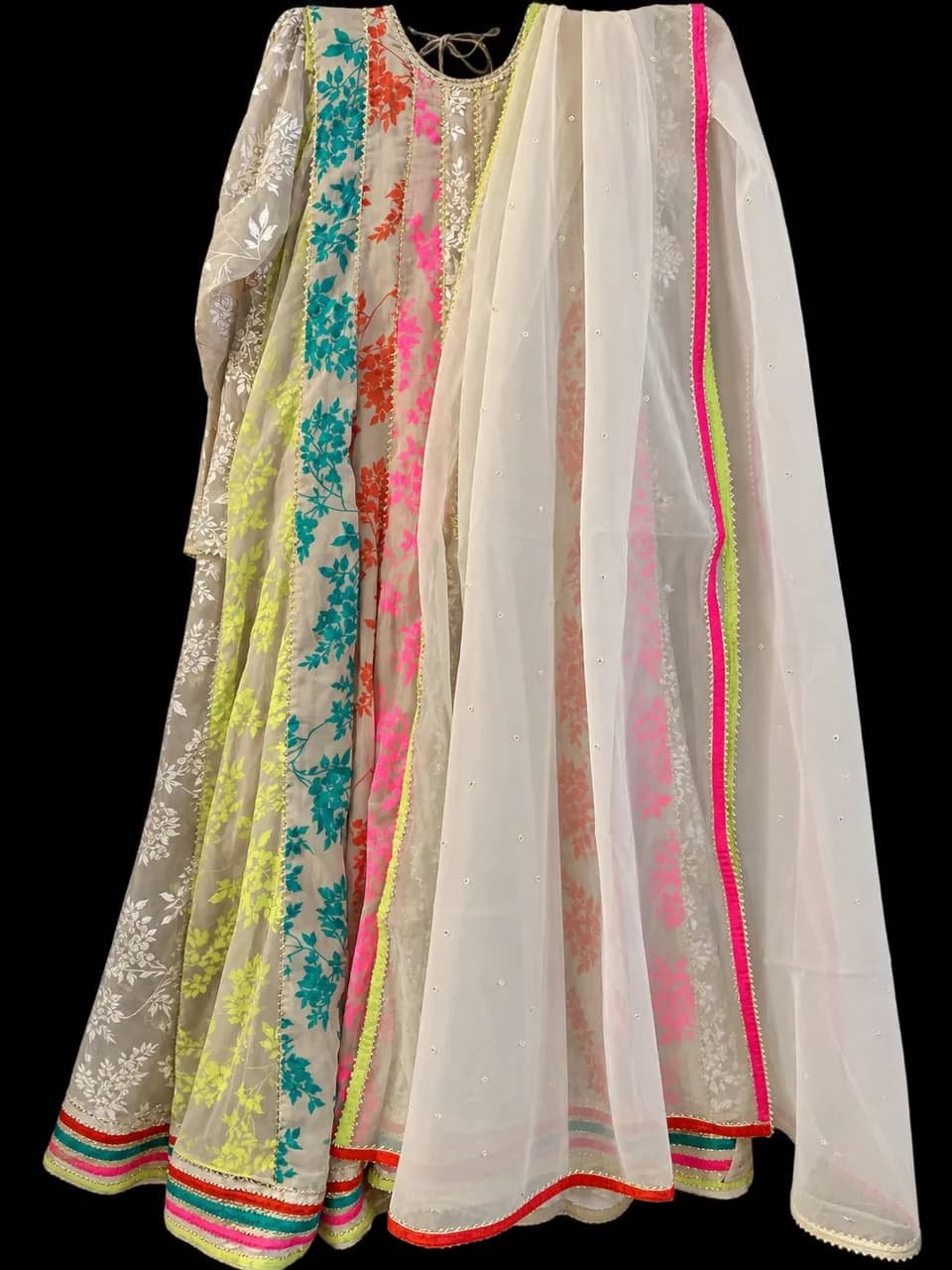 Brand-New EGO Pakistani 3-Piece Full-Length Dress – XL/L — image 1