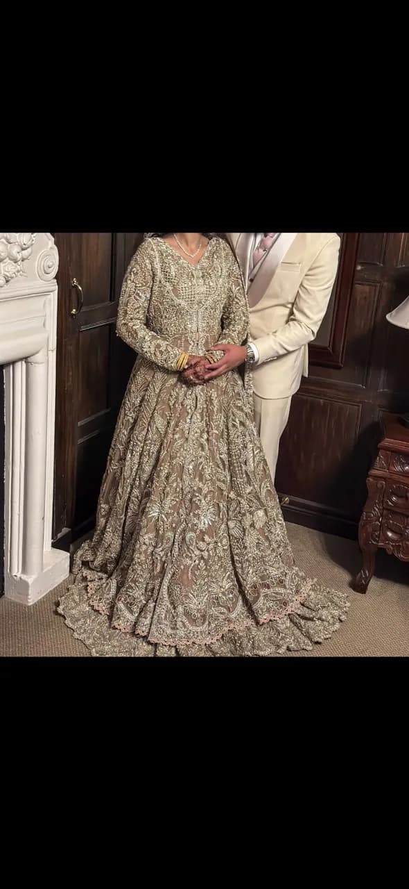 Suffuse Heavily Embroided Bridal Outfit