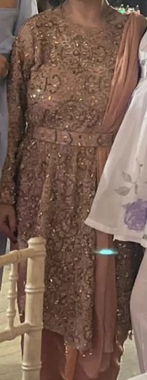Peach party wear — image 1
