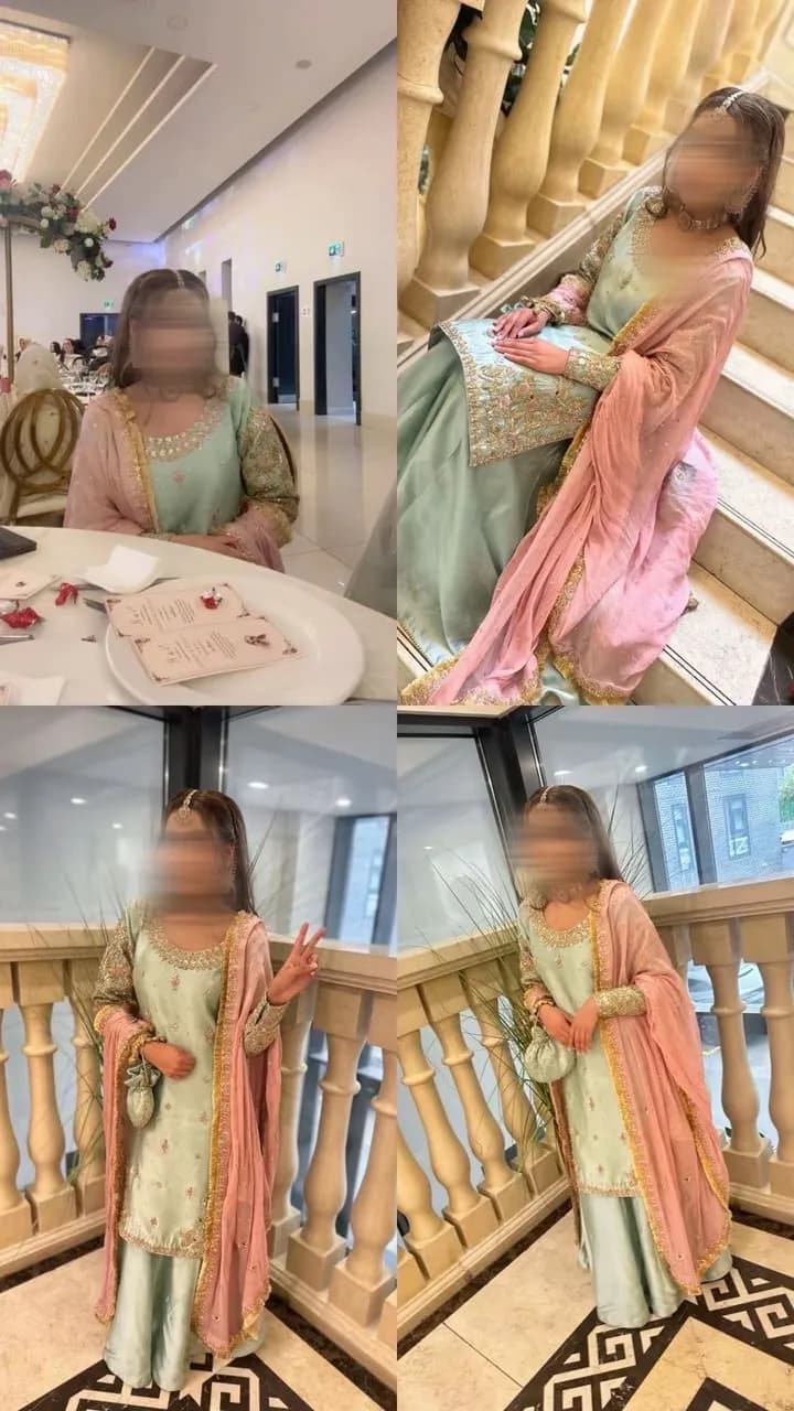 Pakistani wedding outfit by Shakeels by owais usman