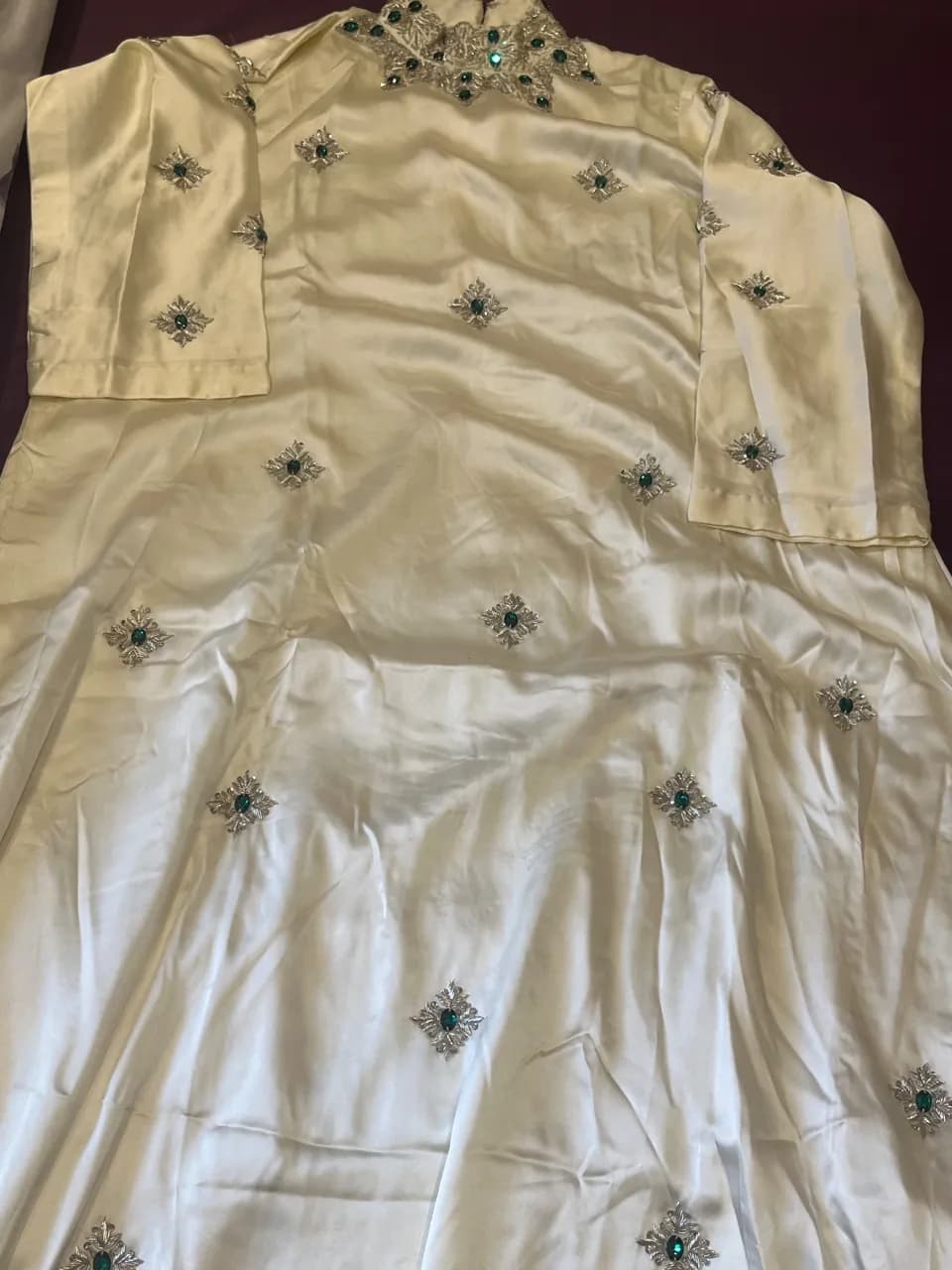 Satin silk dress — image 1
