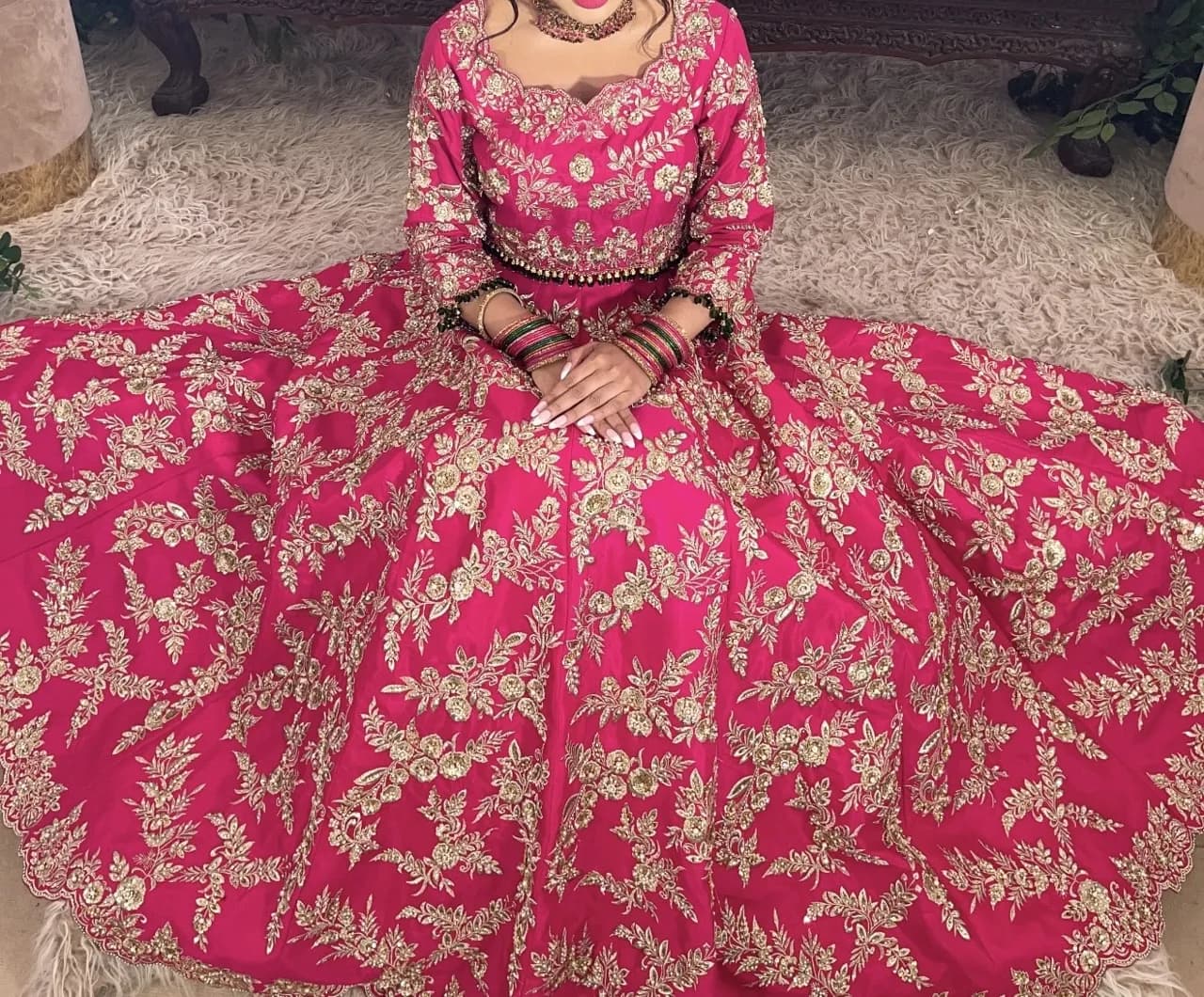 Bridal lenga choli — image 1