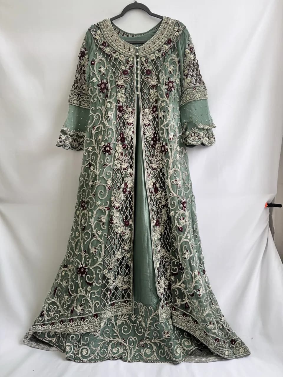 Dress with heavy jacket — image 1