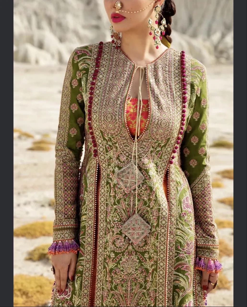 Hussain Rehar luxury lawn suit — image 1