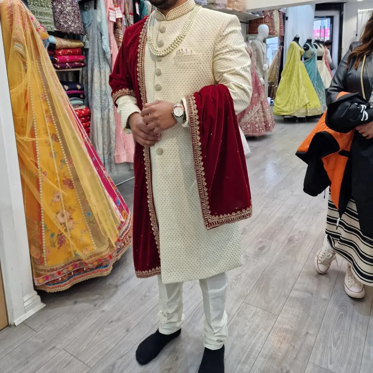 Groom Sherwani, with accessories