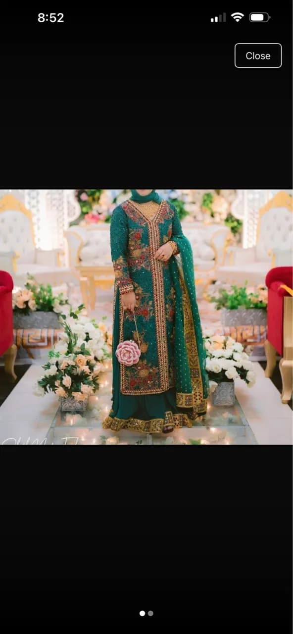 3 Piece Lengha shirt & Dupatta — image 1