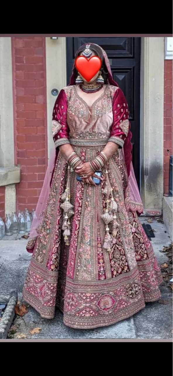 Bridal Lehenga Mehndi Outfit — image 1