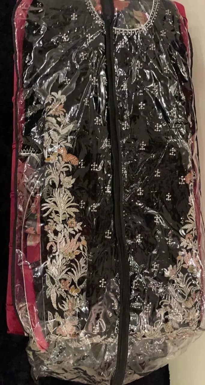 Purple velevet shirt with sharara