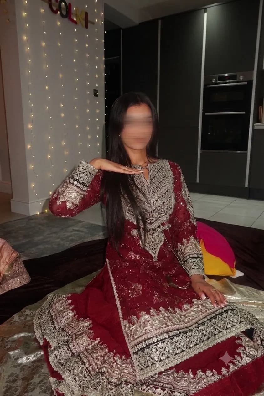 3 Piece Sharara wedding suit — image 1