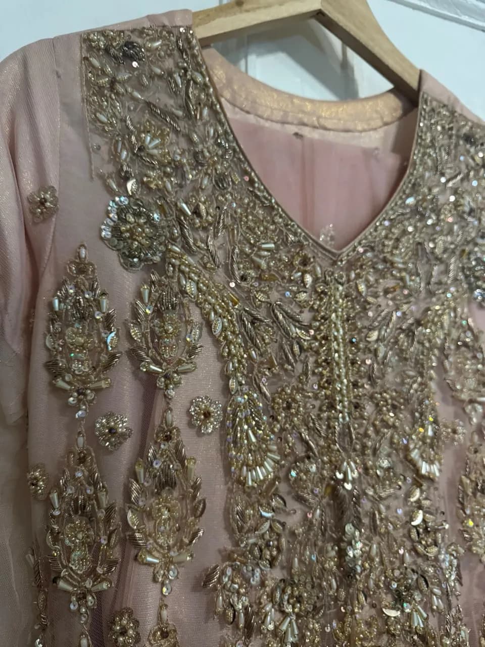Pink and Gold dress with Dupatta — image 1