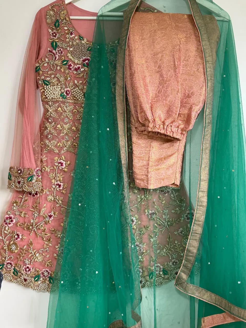 Heavy Pakistani Suit- Zardozi work