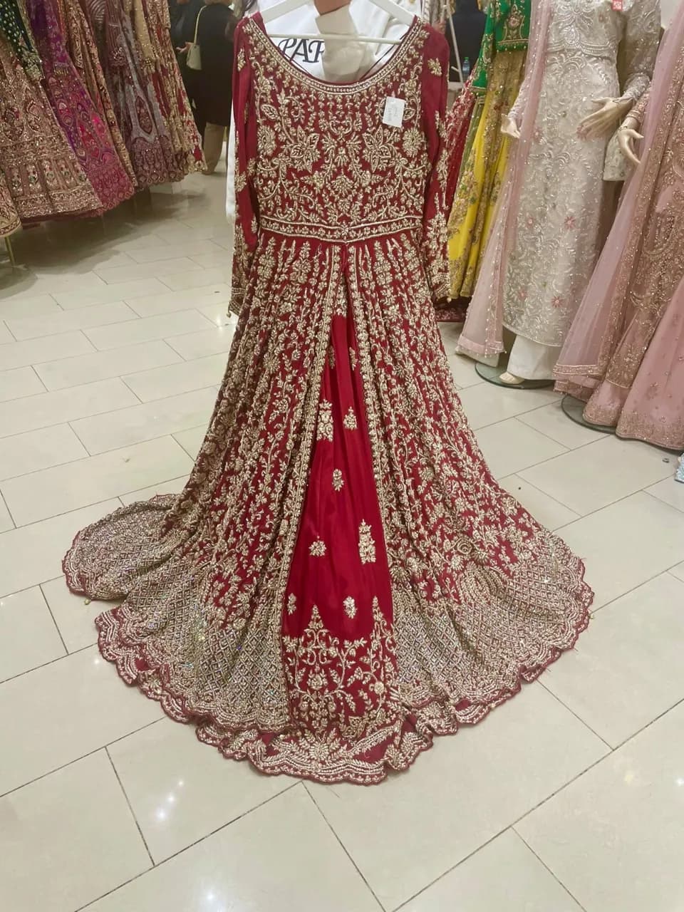 Heavy Pakistani bridal Dress