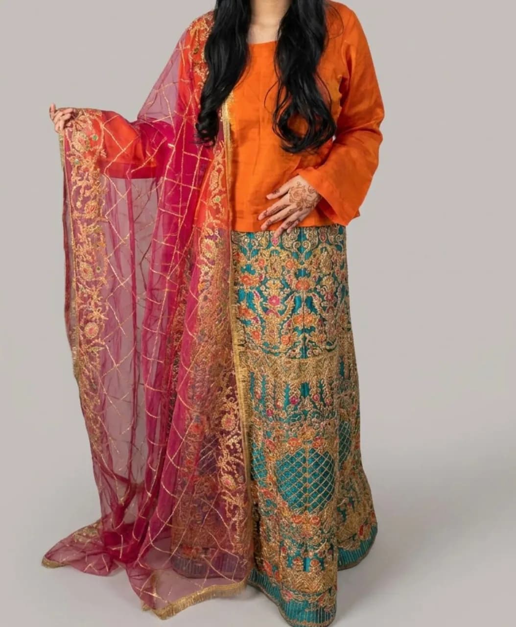 3pc Stunning Lehenga — image 1
