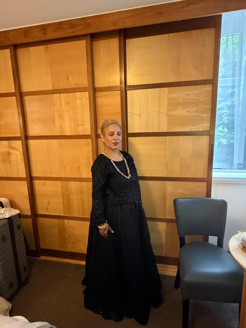 Beautiful black party lehnga — image 1