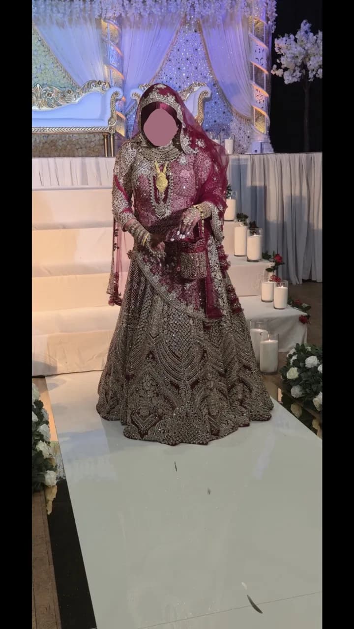 Bridal Lehenga, 3 Piece