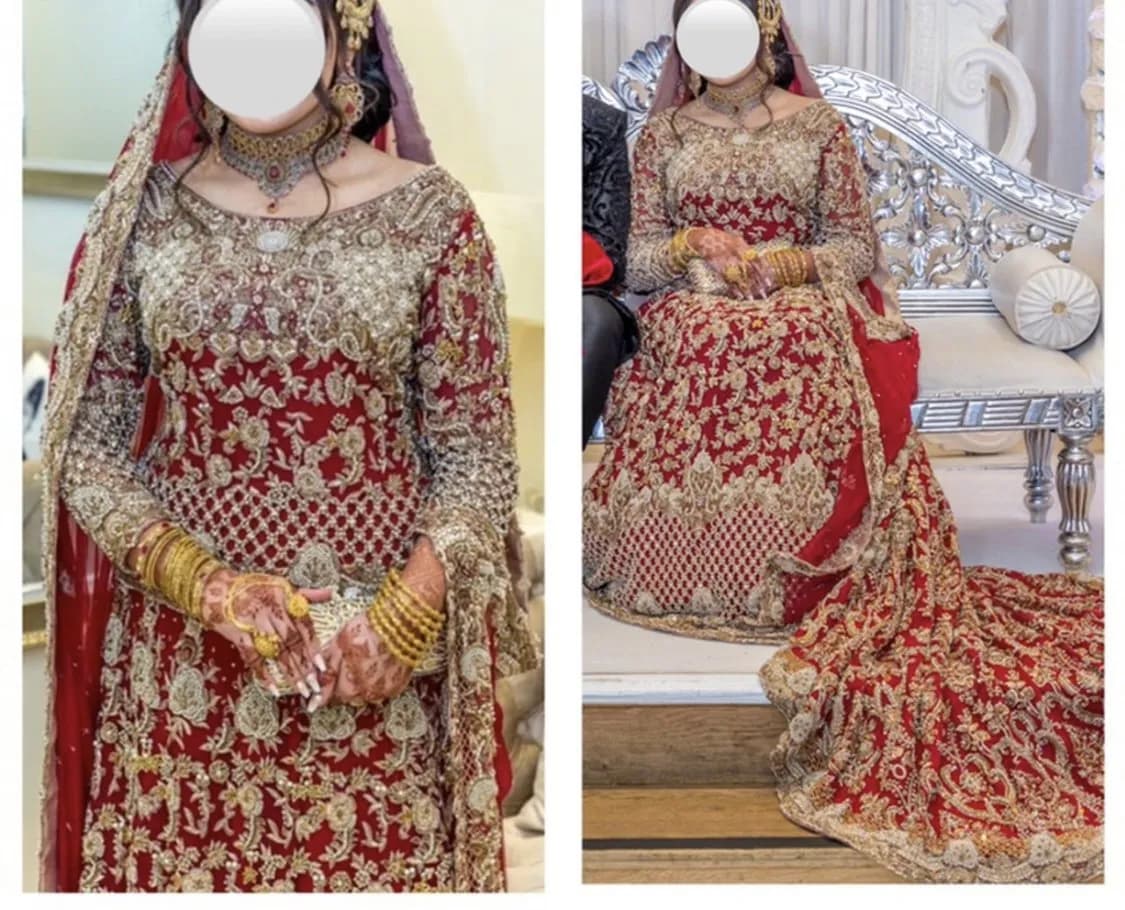 Traditional Pakistani Wedding Dress — image 1