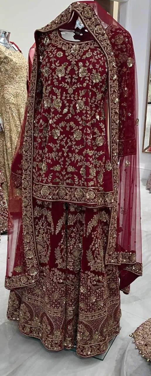 Bridal lengha — image 1