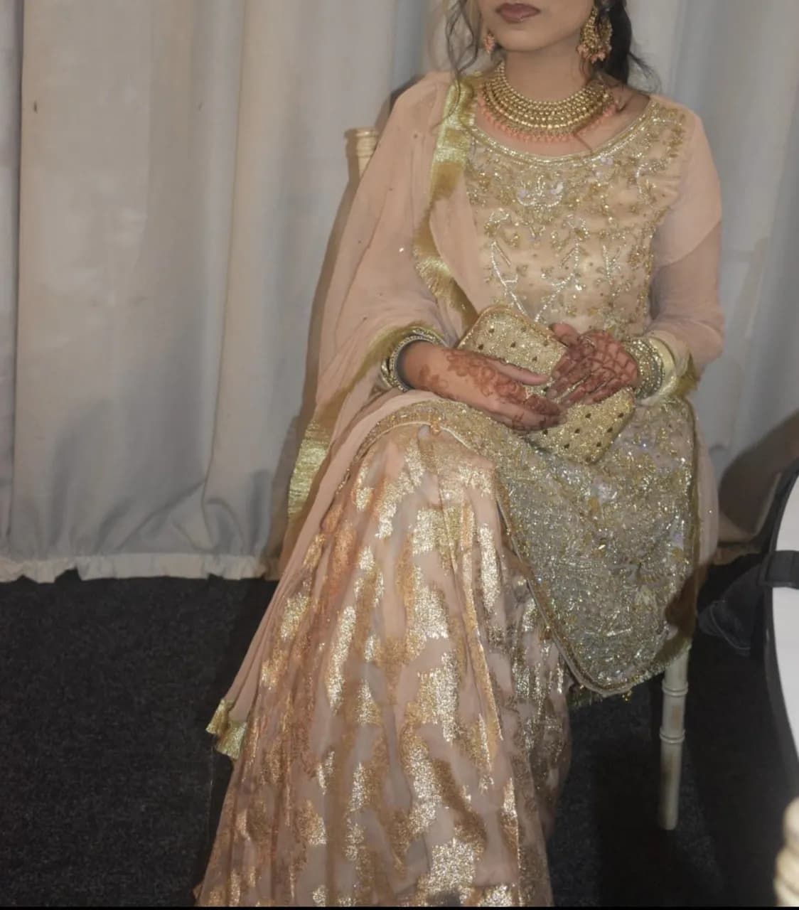 Stunning Pink Gharara outfit — image 1