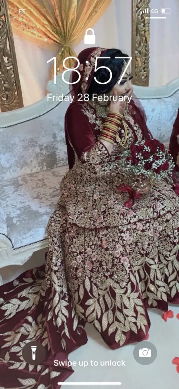 Bridal wedding lengha — image 1