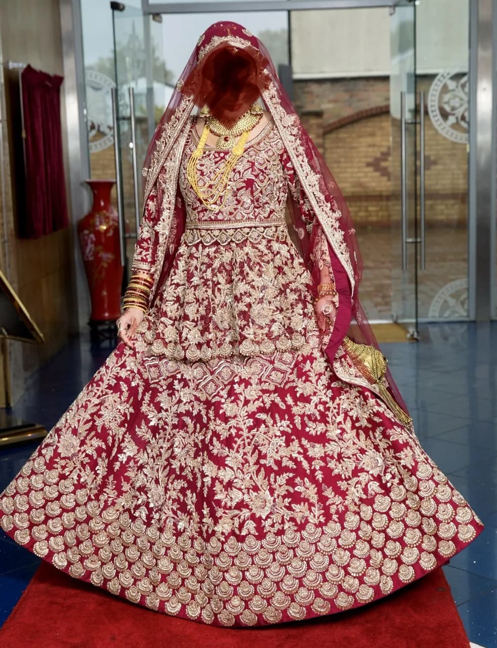Asian Bridal wedding dress — image 1