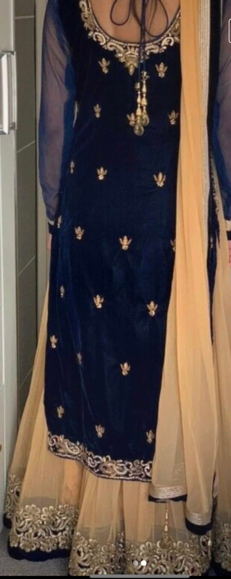 Blue Wedding Dress — image 1