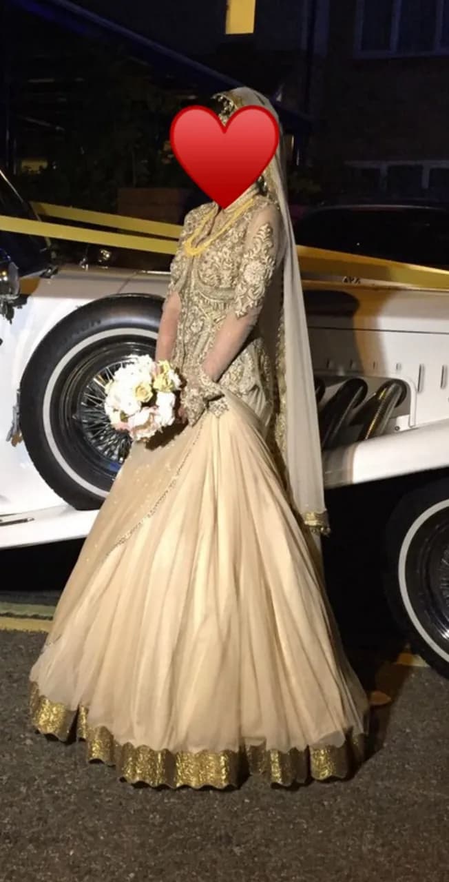 Gold wedding dress — image 1